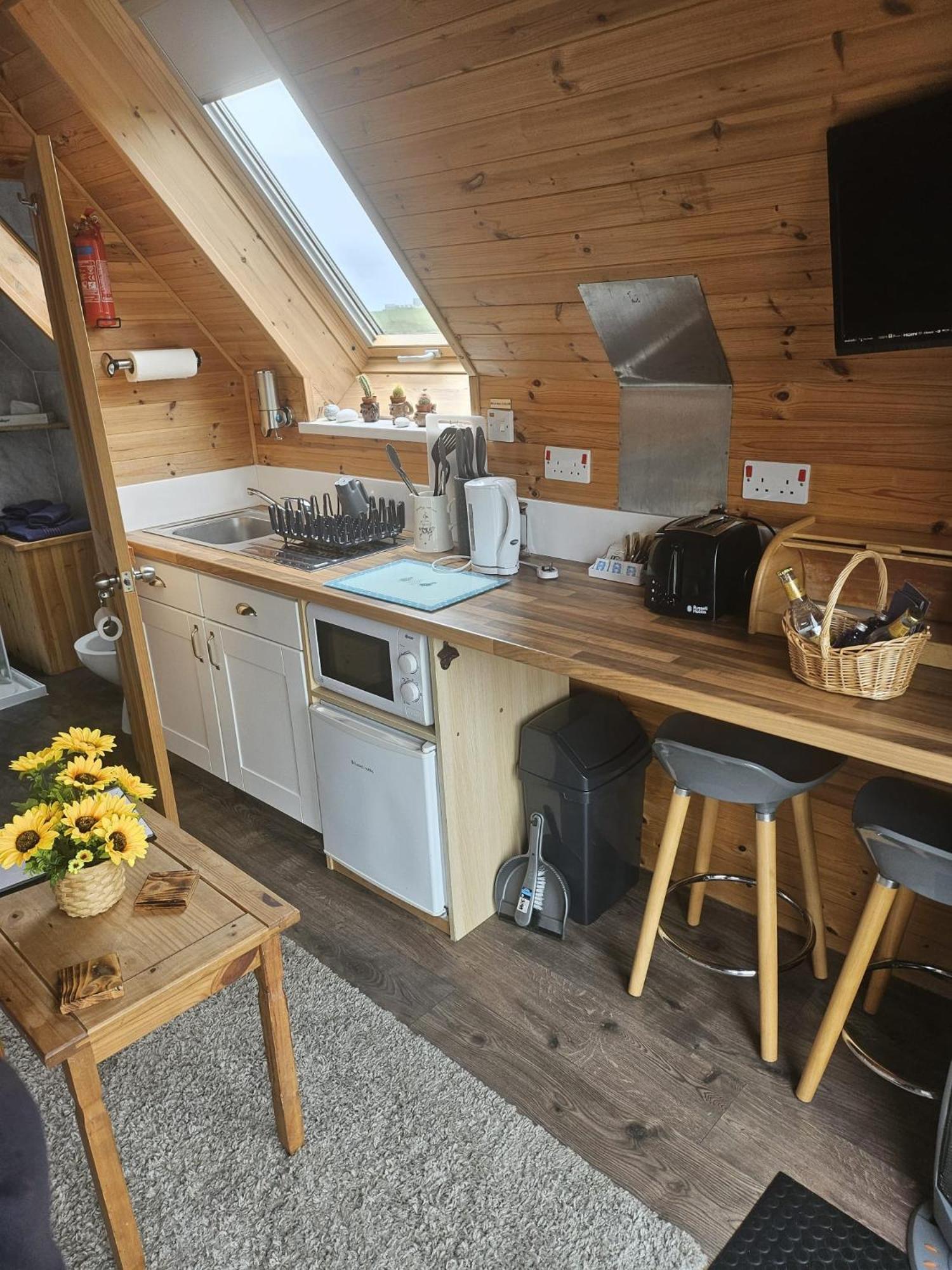 North Uist Lodges Tigharry Rum bild