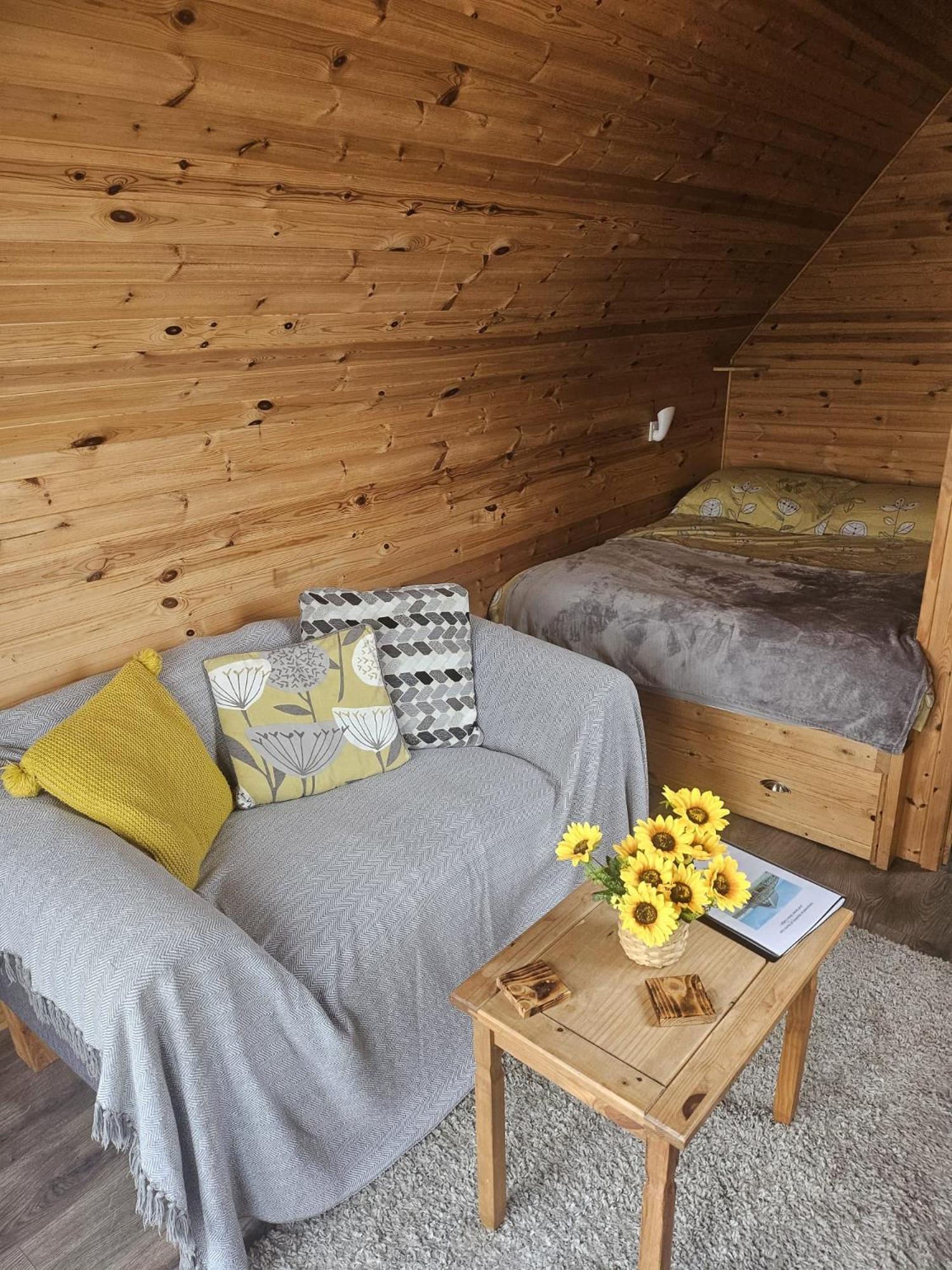 North Uist Lodges Tigharry Rum bild